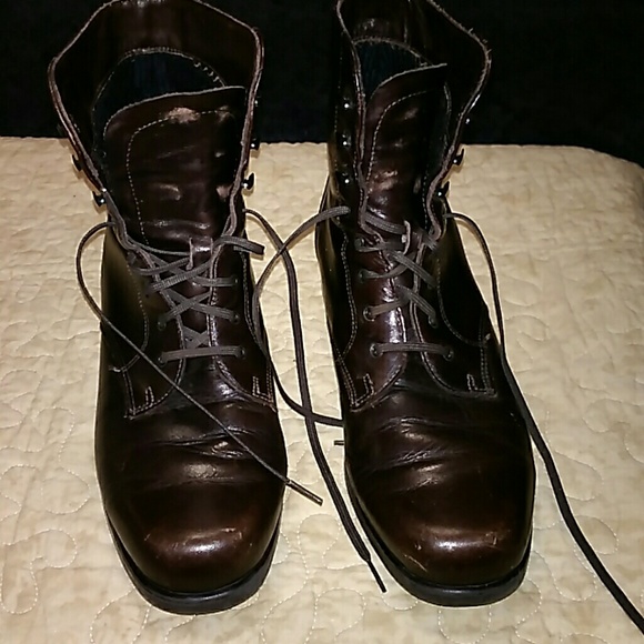 Santana Canada Shoes - Santana Canada Brown Soft Leather Boots size 8